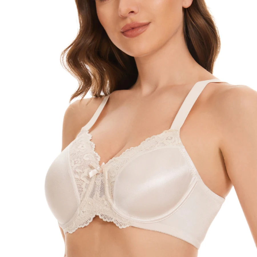 Plus Size Lace Minimizer Bra f - огляд і ціна Underwire Bra Padded
